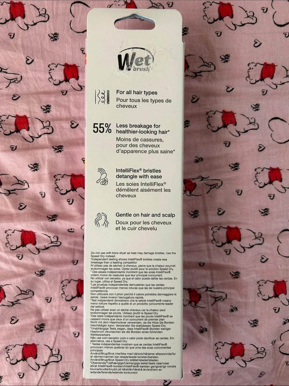 Wet Brush Disney Daisy Flower Pink Original Detangler